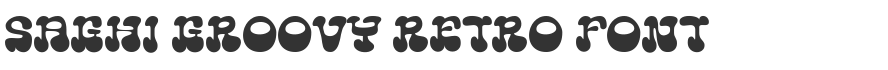 Saghi Groovy Retro Font