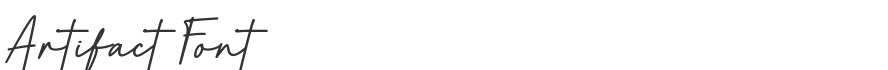 Artifact Font