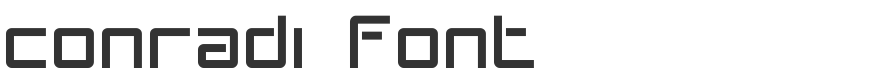 Conradi Font