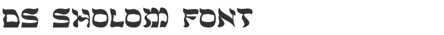 DS Sholom Font