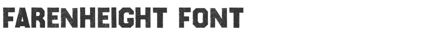 Farenheight Font