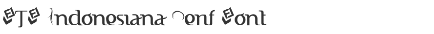 FTF Indonesiana Serif Font