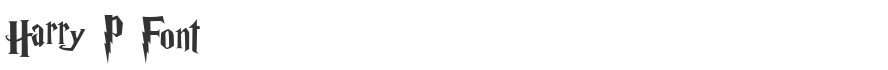 Harry P Font