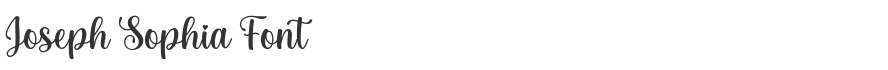 Joseph Sophia Font