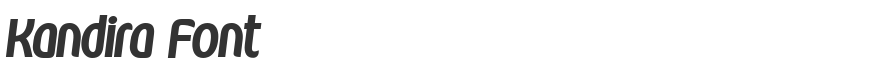 Kandira Font