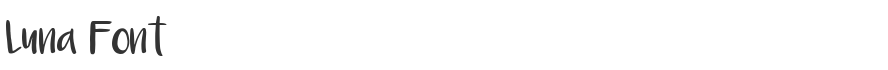Luna Font