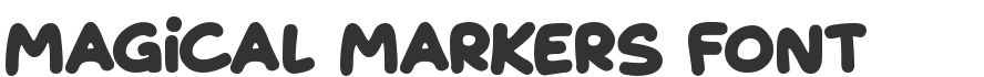 Magical Markers Font