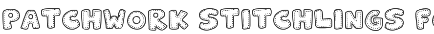 Patchwork Stitchlings Font