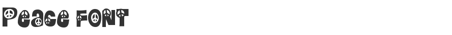 Peace Font