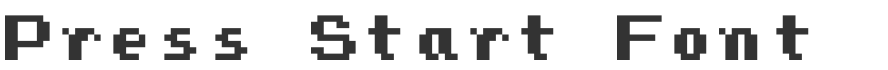 Press Start Font