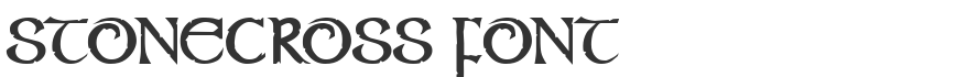 Stonecross Font
