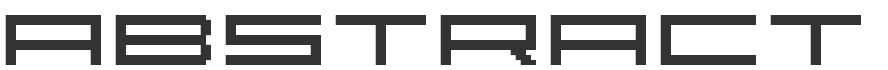 Abstract Font