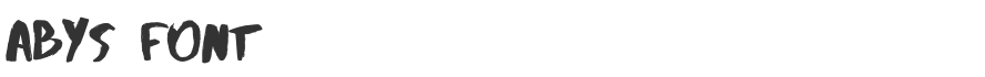 Abys Font