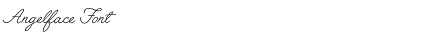 Angelface Font
