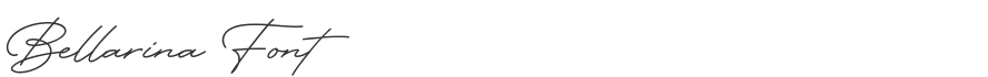 Bellarina Font