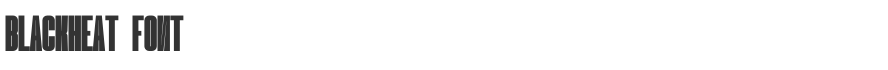 Blackheat Font