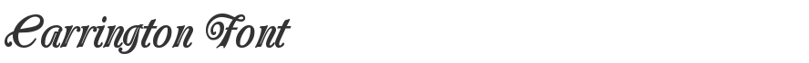 Carrington Font