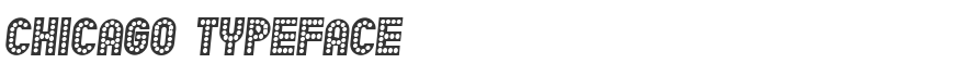 Chicago Typeface