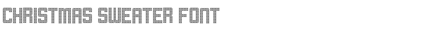 Christmas Sweater Font