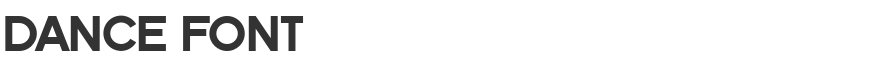 Dance Font