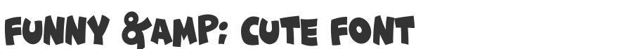 Funny & Cute Font
