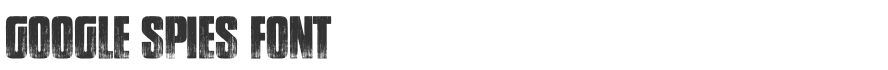 Google spies Font