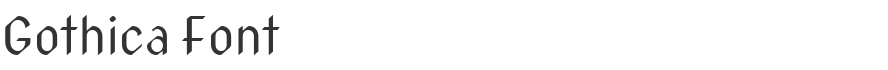 Gothica Font