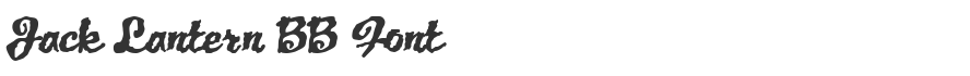 Jack Lantern BB Font