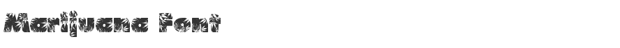 Marijuana Font