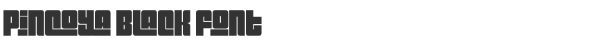 Pincoya Black Font