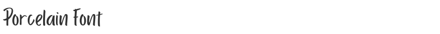 Porcelain Font