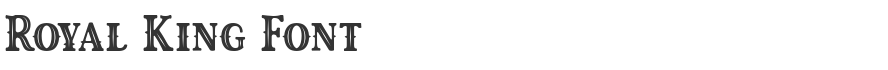 Royal King Font