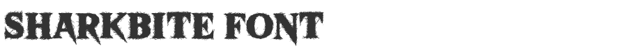 Sharkbite Font