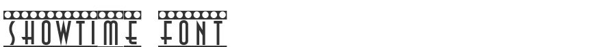 Showtime Font