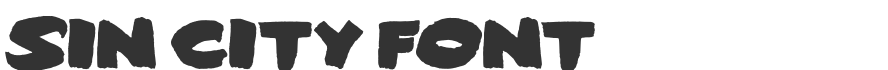 Sin City Font
