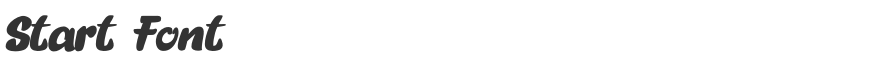 Start Font