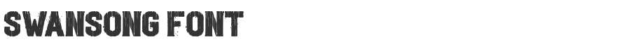 Swansong Font
