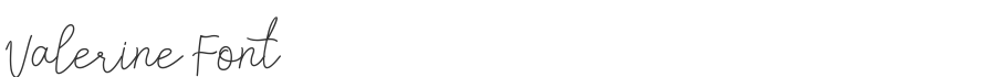 Valerine Font