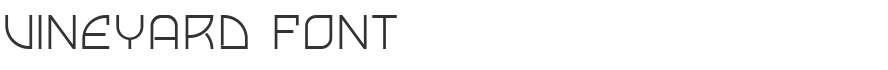 Vineyard Font