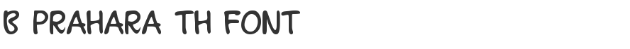 B Prahara TH Font