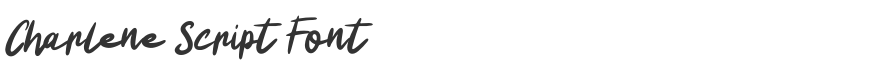 Charlene Script Font