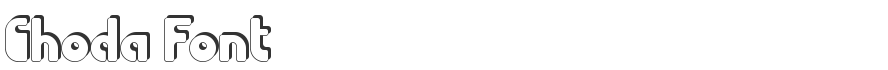 Choda Font