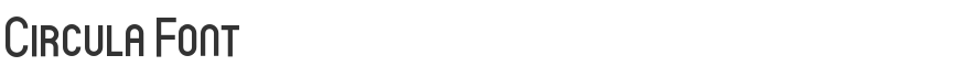 Circula Font