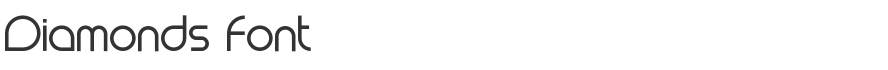 Diamonds Font