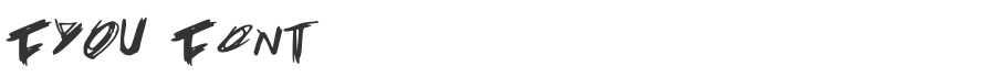 FYOU Font