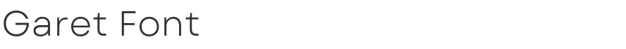 Garet Font