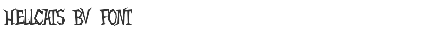 Hellcats BV Font