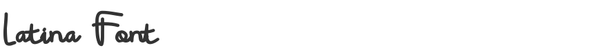 Latina Font