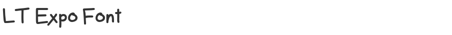 LT Expo Font