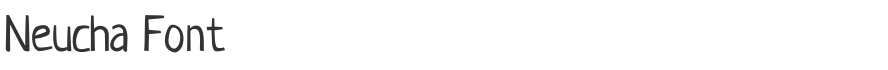 Neucha Font